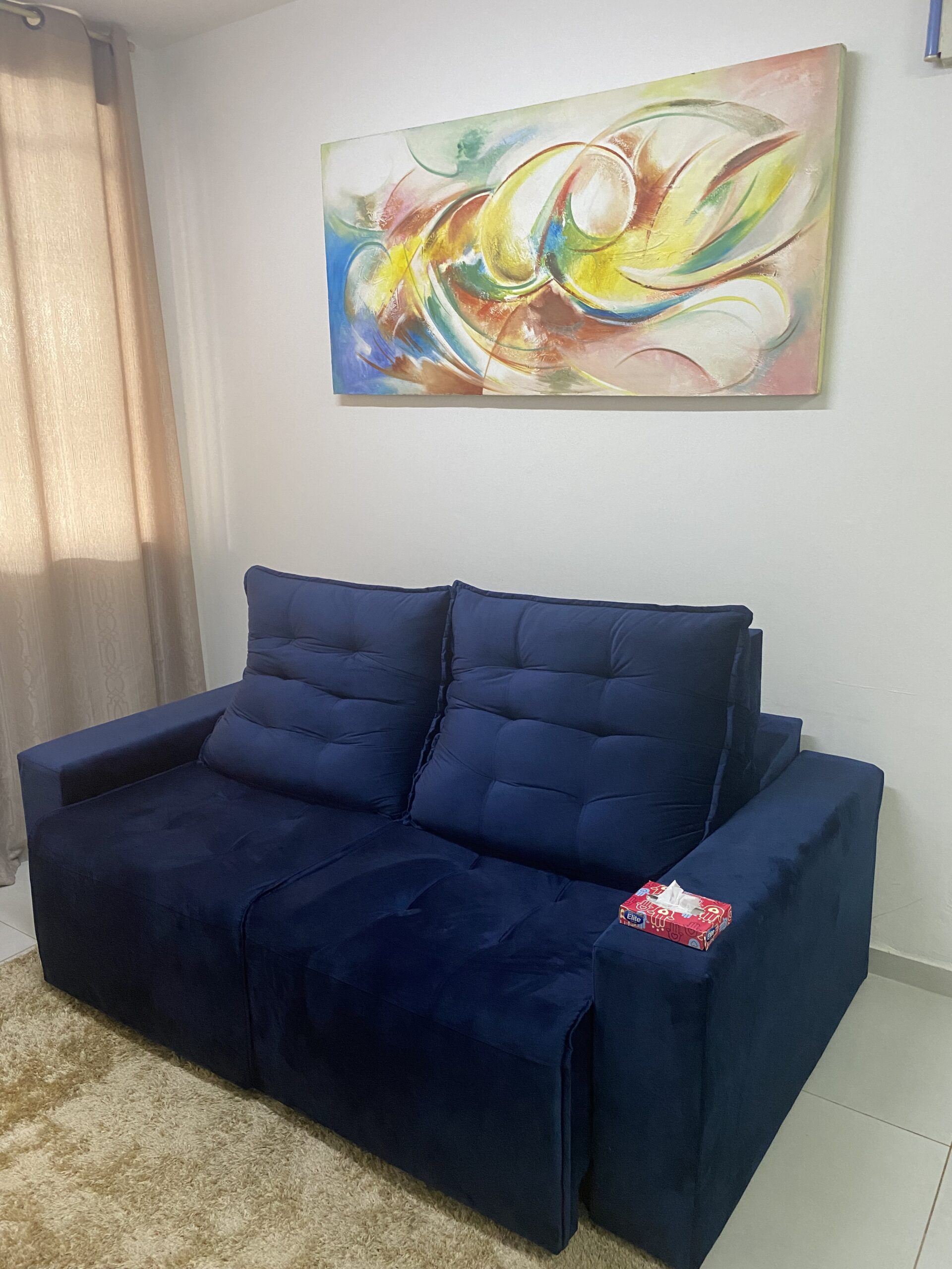 Detalhe da sala de atendimento clínico e diagnóstico de TEA adulto do Psicólogo Victor Lawrence