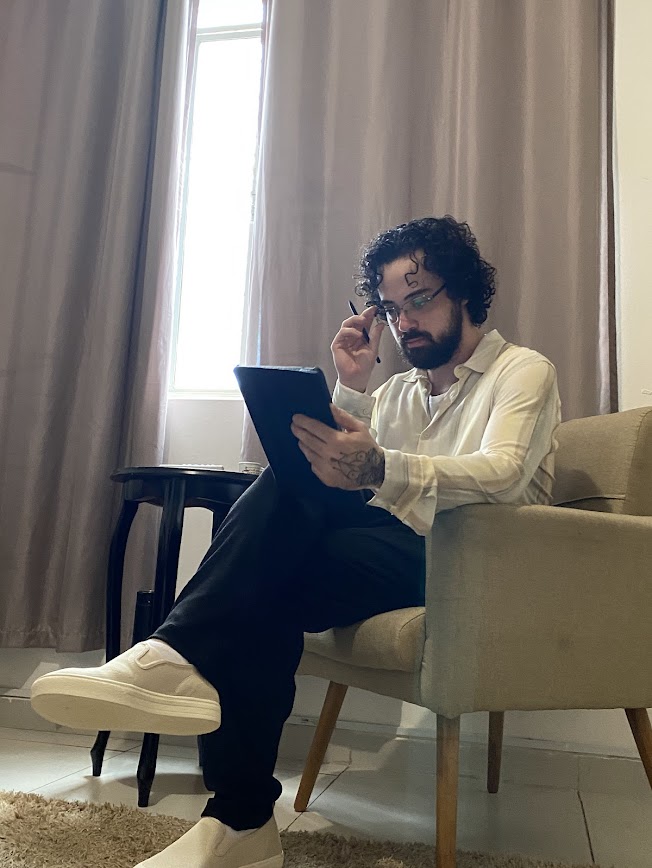 Victor Lawrence atuando como Assessor de Pesquisa Científica em Goiânia